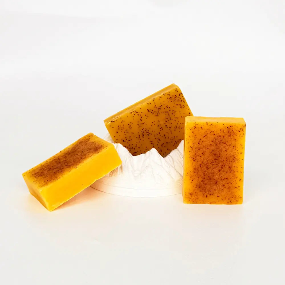 Revitalize Your Skin with Our 3PCS Turmeric Soap Set - Deep Cleansing & Moisturizing for All Skin Types