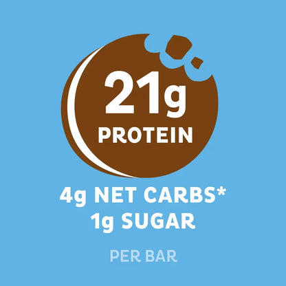 Indulge in Deliciousness: Quest Cookies & Cream Protein Bars - 21g Protein, 12 Count