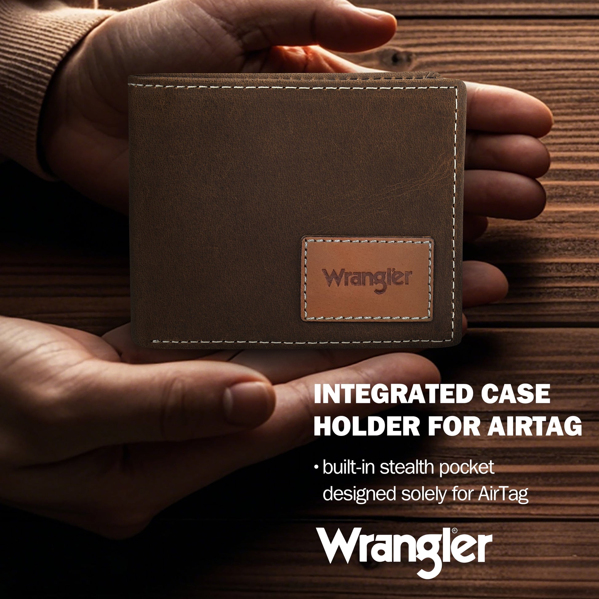 Elevate Your Everyday Style with the Men’s Slim Bifold Wallet - Genuine Leather, RFID Blocking, Airtag Holder, Perfect Gift for Him!
