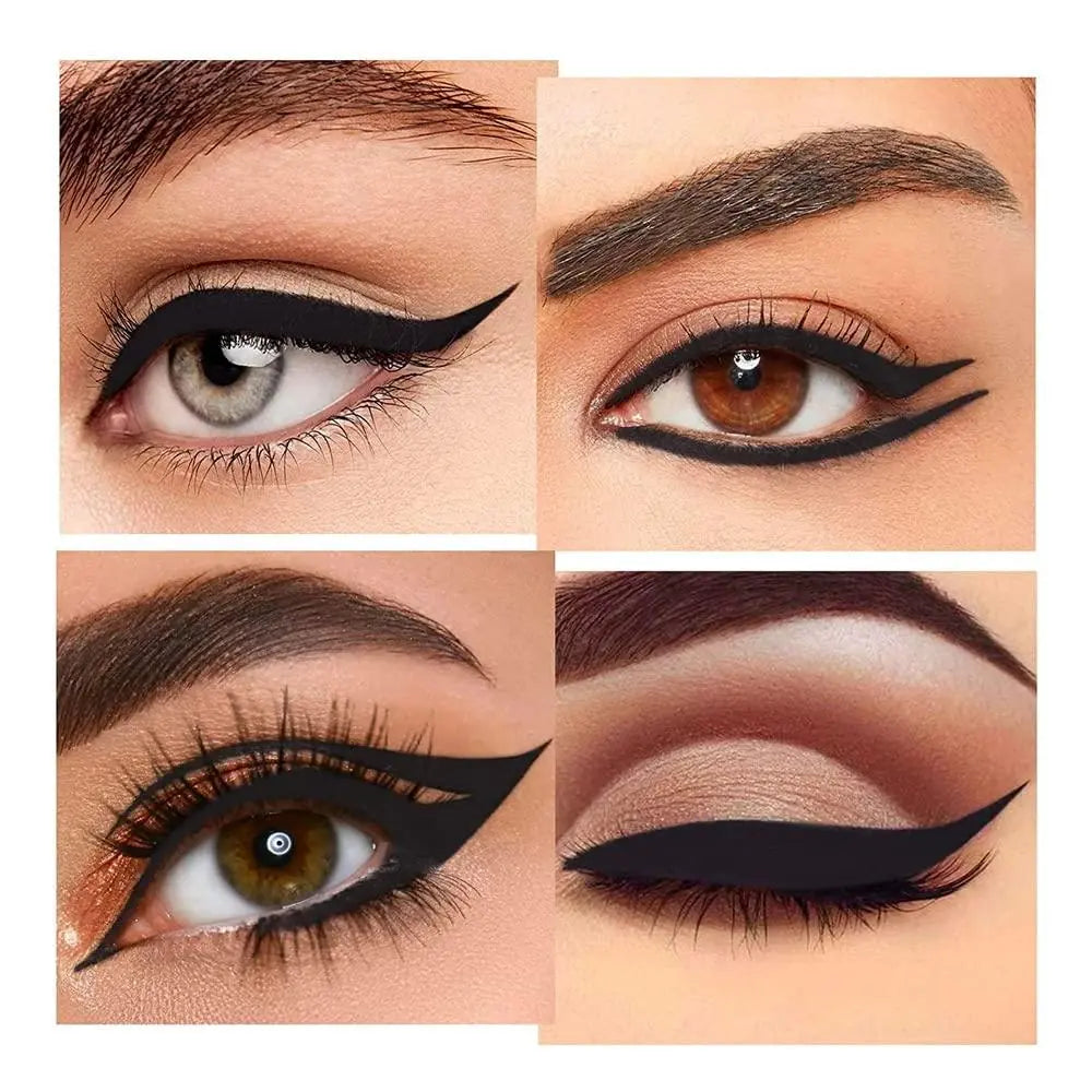Elevate Your Eye Makeup with Our Long-Lasting Waterproof Silver Gel Eyeliner Pencils - Perfect for Halloween and Everyday Glam!