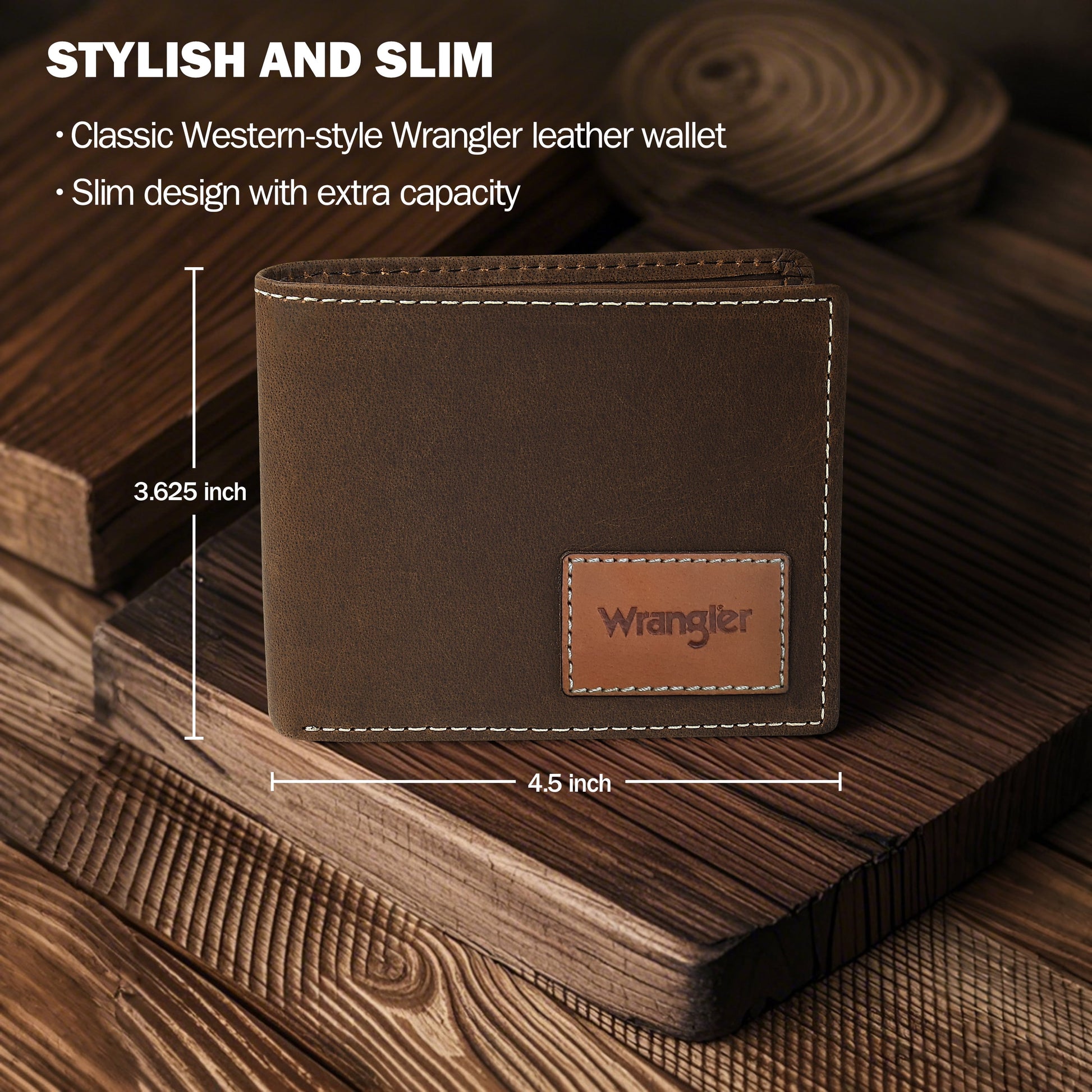 Elevate Your Everyday Style with the Men’s Slim Bifold Wallet - Genuine Leather, RFID Blocking, Airtag Holder, Perfect Gift for Him!