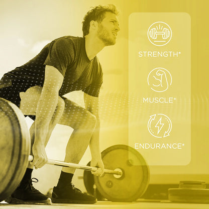 Boost Your Performance with Effective Nutra's Creatine Gummies - Natural Lemon Flavor for Energy & Strength (90 Count)