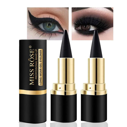 Elevate Your Eye Makeup with Our Long-Lasting Waterproof Silver Gel Eyeliner Pencils - Perfect for Halloween and Everyday Glam!