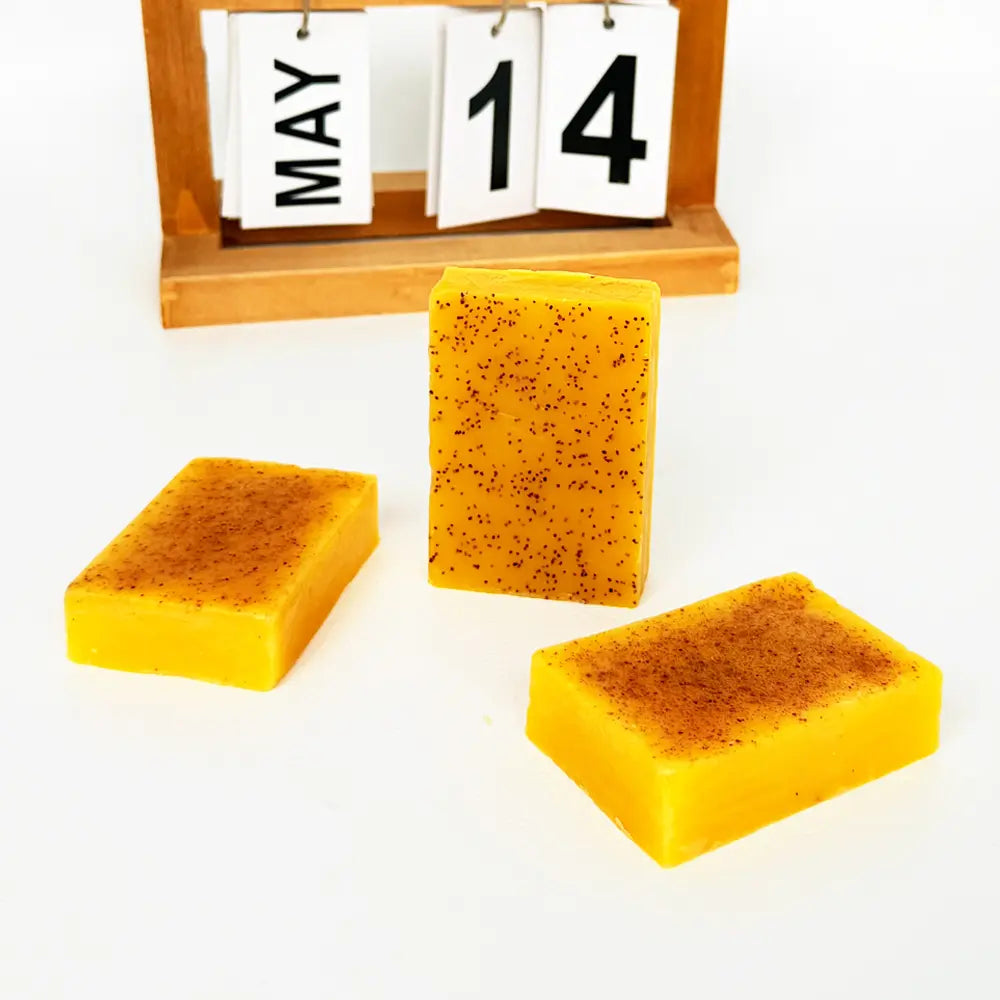 Revitalize Your Skin with Our 3PCS Turmeric Soap Set - Deep Cleansing & Moisturizing for All Skin Types