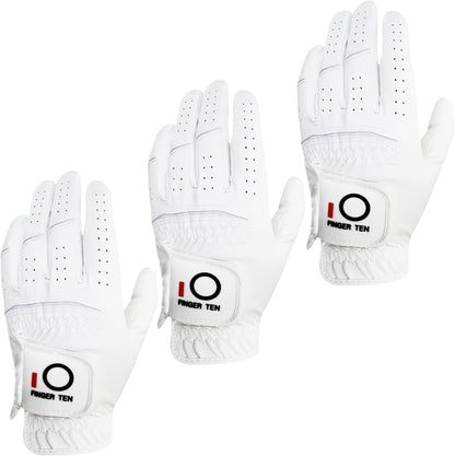 Unleash Your Game with All Weather Grip Golf Gloves - Premium 3 Pack for Right-Handed Golfers, Perfect for Any Condition!